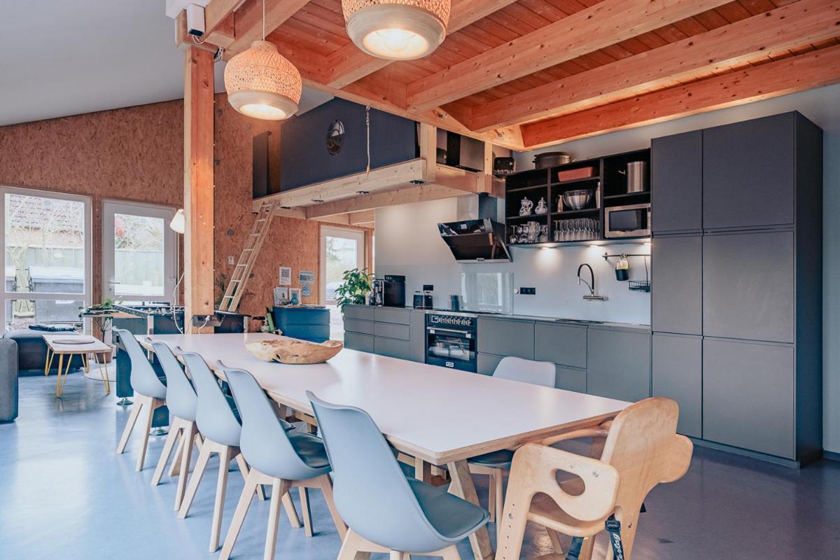 Hostel Oder Ferienwohnung 1-16 Personen Im Blauen Haus Fehmarn Zewnętrze zdjęcie