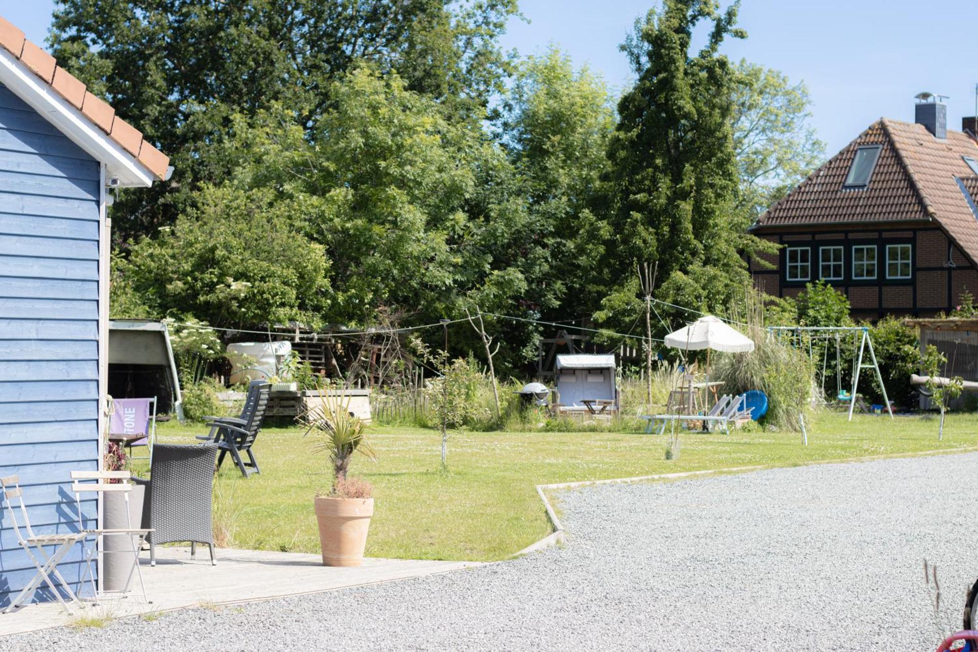 Hostel Oder Ferienwohnung 1-16 Personen Im Blauen Haus Fehmarn Zewnętrze zdjęcie