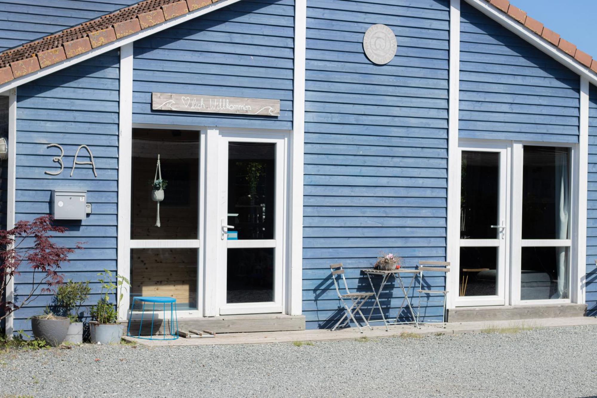 Hostel Oder Ferienwohnung 1-16 Personen Im Blauen Haus Fehmarn Zewnętrze zdjęcie
